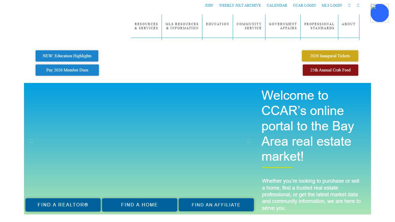 CCAR HOME - CCARToday - Contra Costa Association of REALTORS